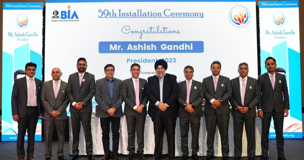 59th Installation Ceremony of Bombay Industries Association (BIA)